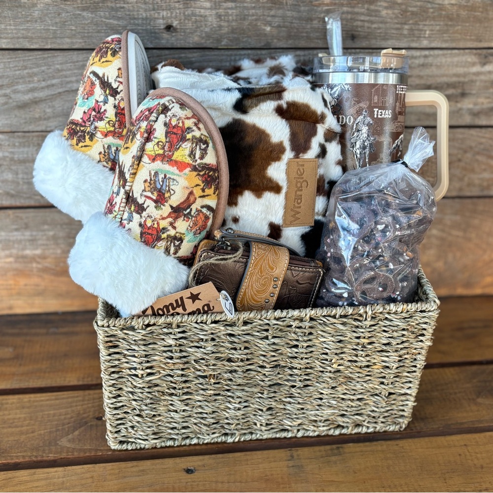 New Wrangler Western Gift Basket